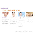 korea lipolab vline 5*10ml injection before and after